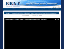 Tablet Screenshot of bizbrokersny.com